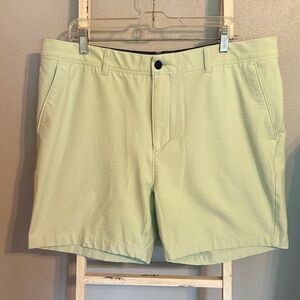 VRST Pastel Green Stretch Shorts Size 40 Men